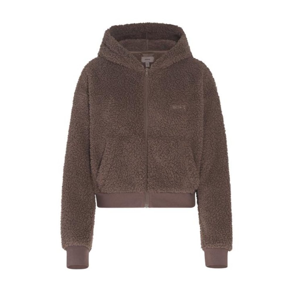 SKIMS Teddy Zip Up Hoodie - Amethyst